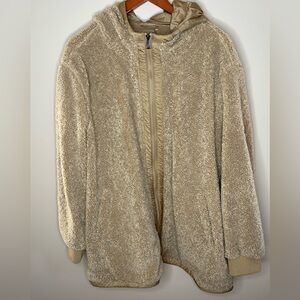 Madison Expedition Heritage Collection Fleece Caramel Jacket Coat Women XXL. NWT